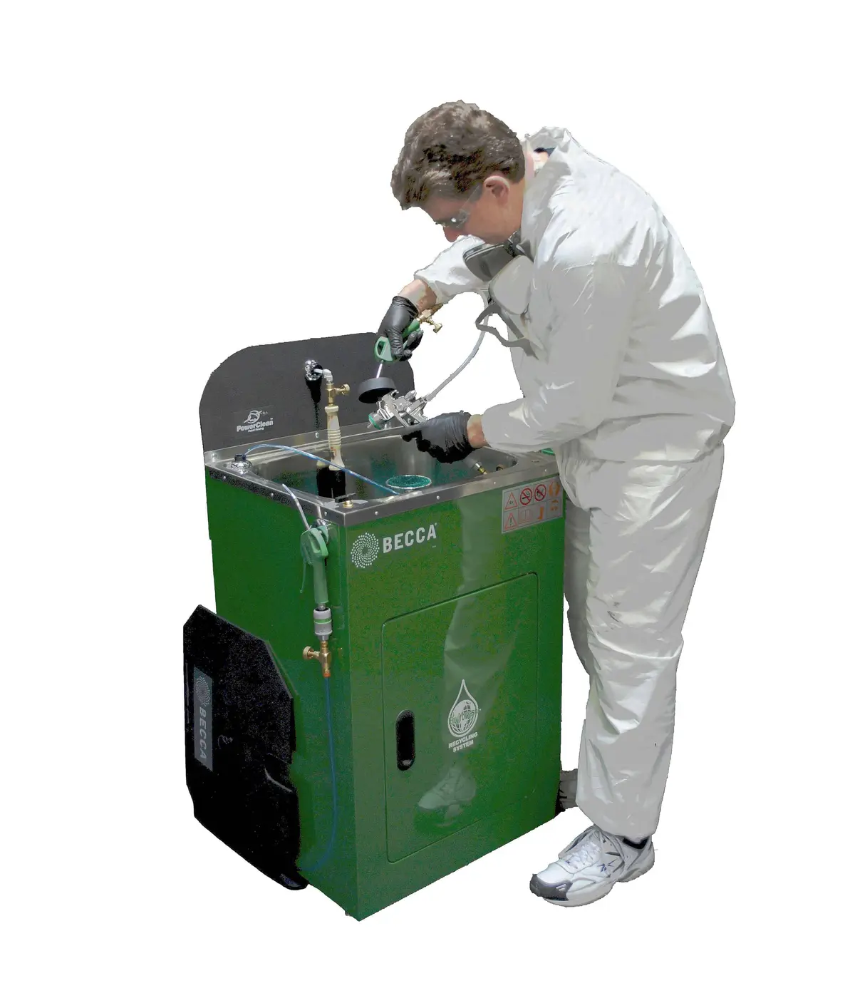 E100m Manual Waterborne Spray Gun Cleaner 1