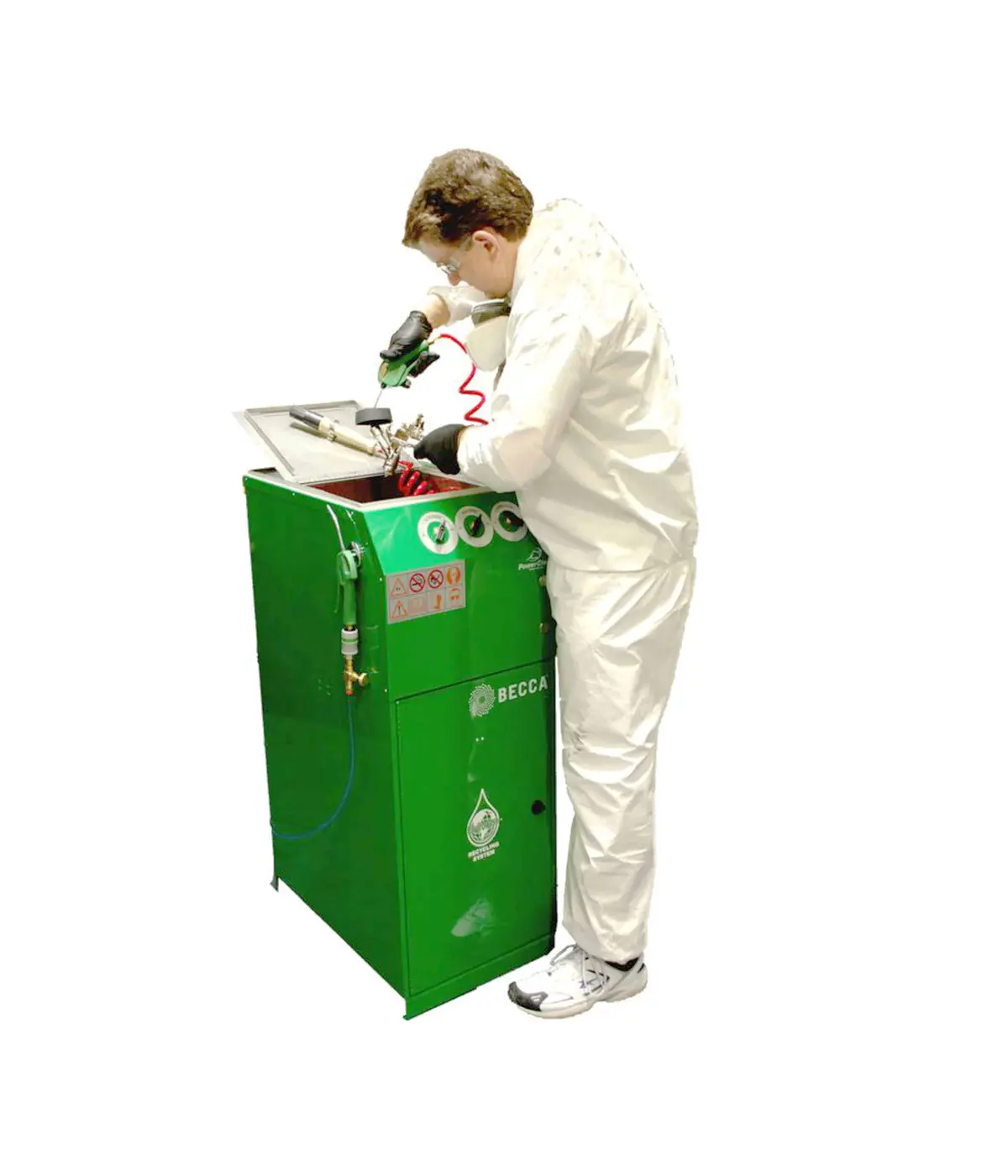 E300a Manual/Automatic Waterborne Spray Gun Cleaner 1