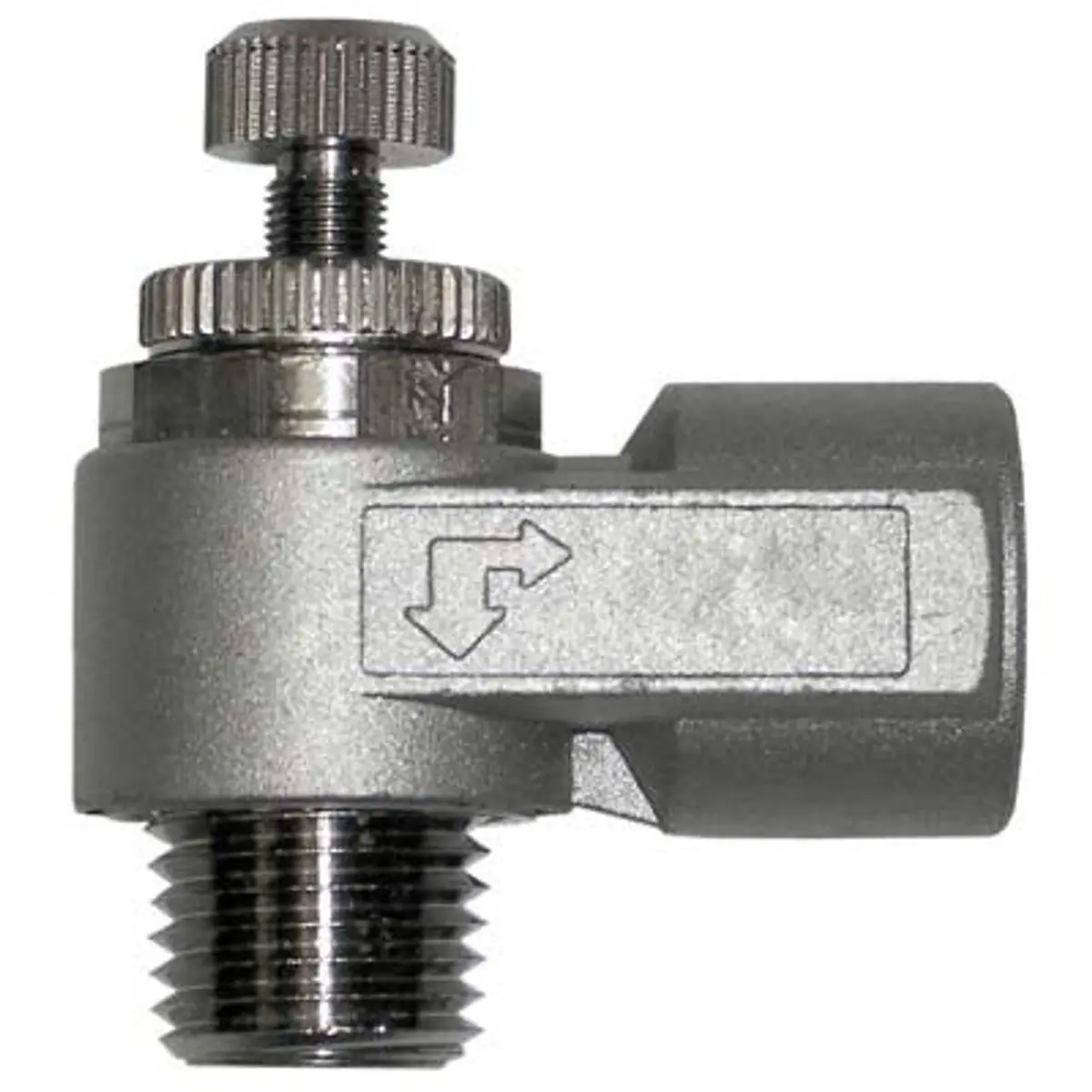 Pirate Brand - Empire Style, Valve, Flow Control, 1/4" Right Angle (Basket Blaster Parts) 1