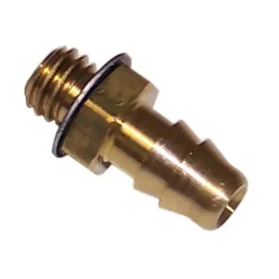 Pirate Brand 521-101 Brass Connector 1/8" Tube X 10-32 1