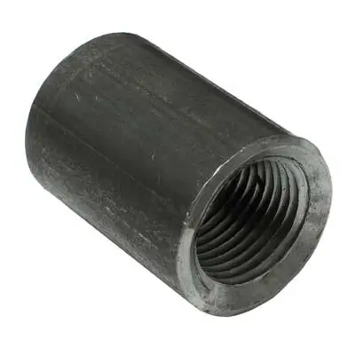 Pirate Brand 544-862 Coupling, Pipe, 1/2", Plain Steel 1