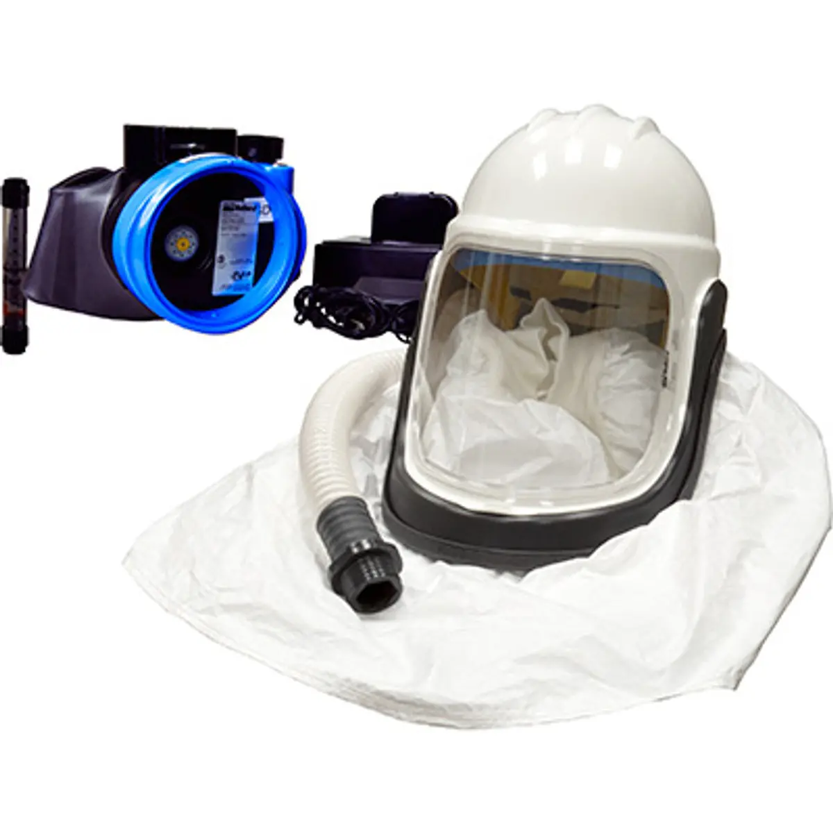 Pirate Brand - Bullard® Hmxi, Evahl (Hazardous Locations) Papr Belt Mounted Powered Respirator, Type C, Tychem 2000 (Qc) Shroud 1