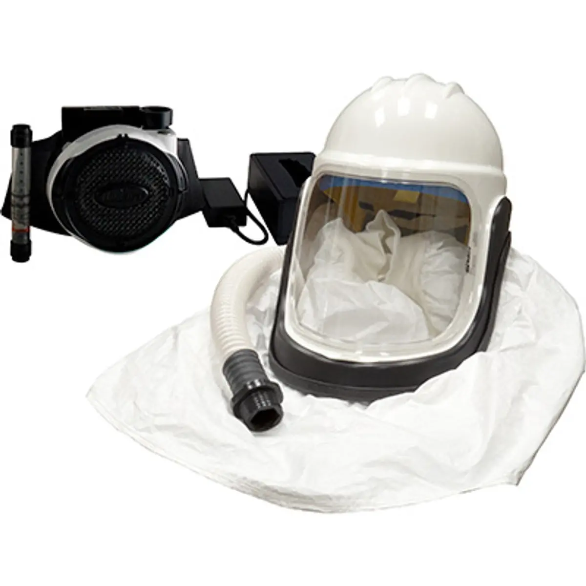 Pirate Brand - Bullard® Hmxi, Eva Papr Belt Mounted Powered Respirator, Type C, Tychem 2000 (Qc) Shroud 1