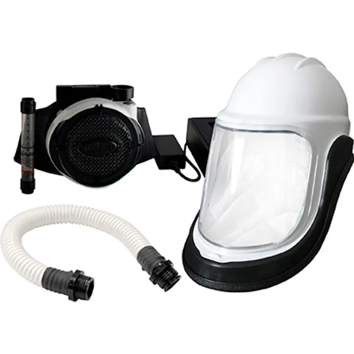 Pirate Brand - Bullard® Hmxi, Eva Papr Belt Mounted Powered Respirator, Type C, Low Profile Facepiece 1