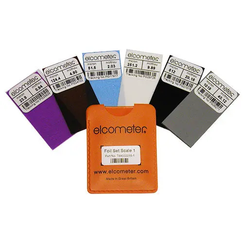 Elcometer Scale 1 Precision Foil Set (T99022255-1) 1