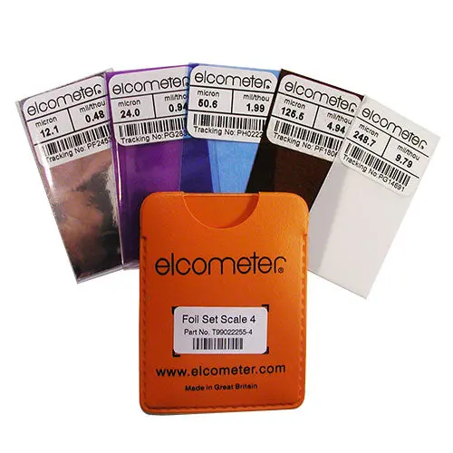 Elcometer Scale 4 Precision Foil Set (T99022255-4) 1