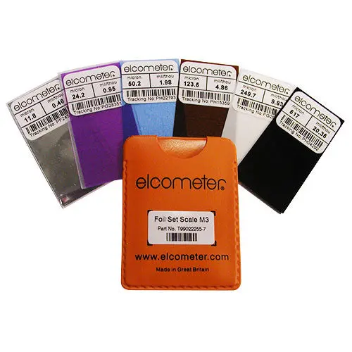 Elcometer Scale 7(M3) Certified Precision Foil Set 1