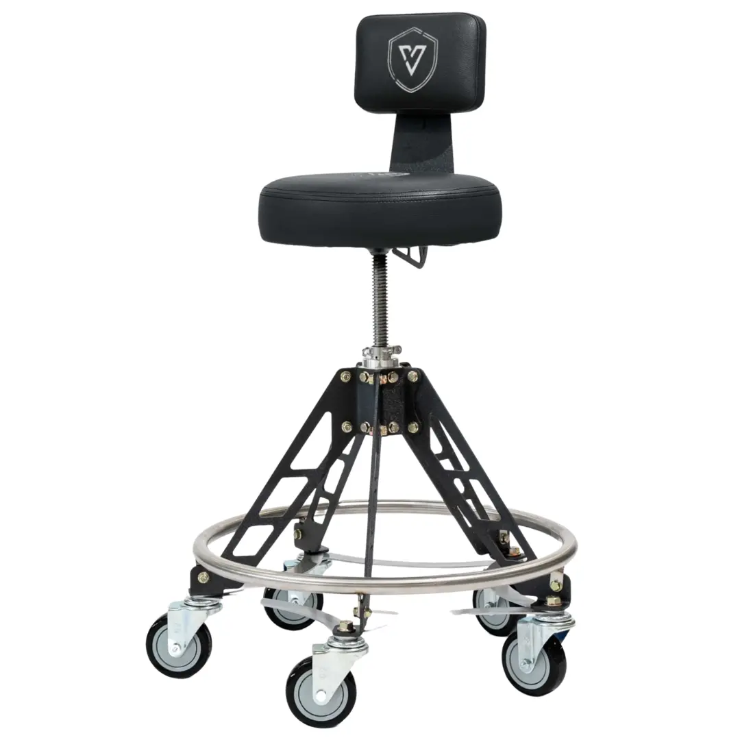 Vyper Chair | Elevated Steel Max Black 1