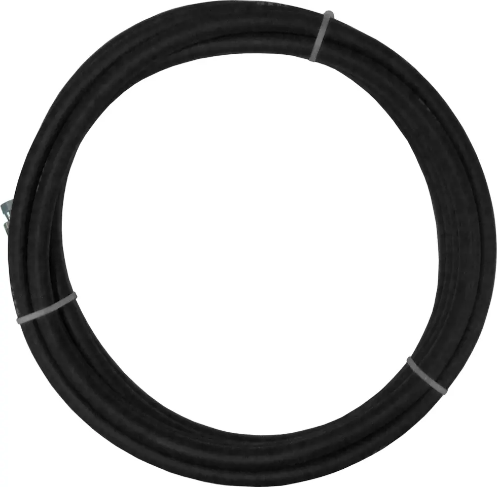 1/4” Fluid Hose - Black (750 Psi) - Fittings: 3/8" Nps 1