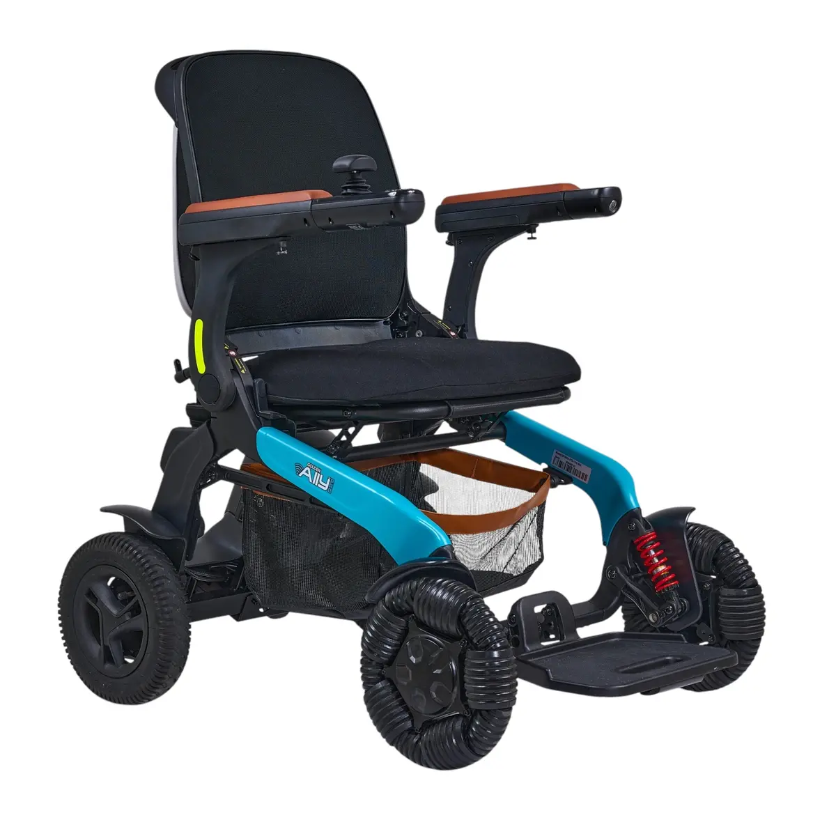 New Golden Technologies Ally Pro Gp304 Portable Power Wheelchair | Foldable Frame | Front Suspension Tires 1