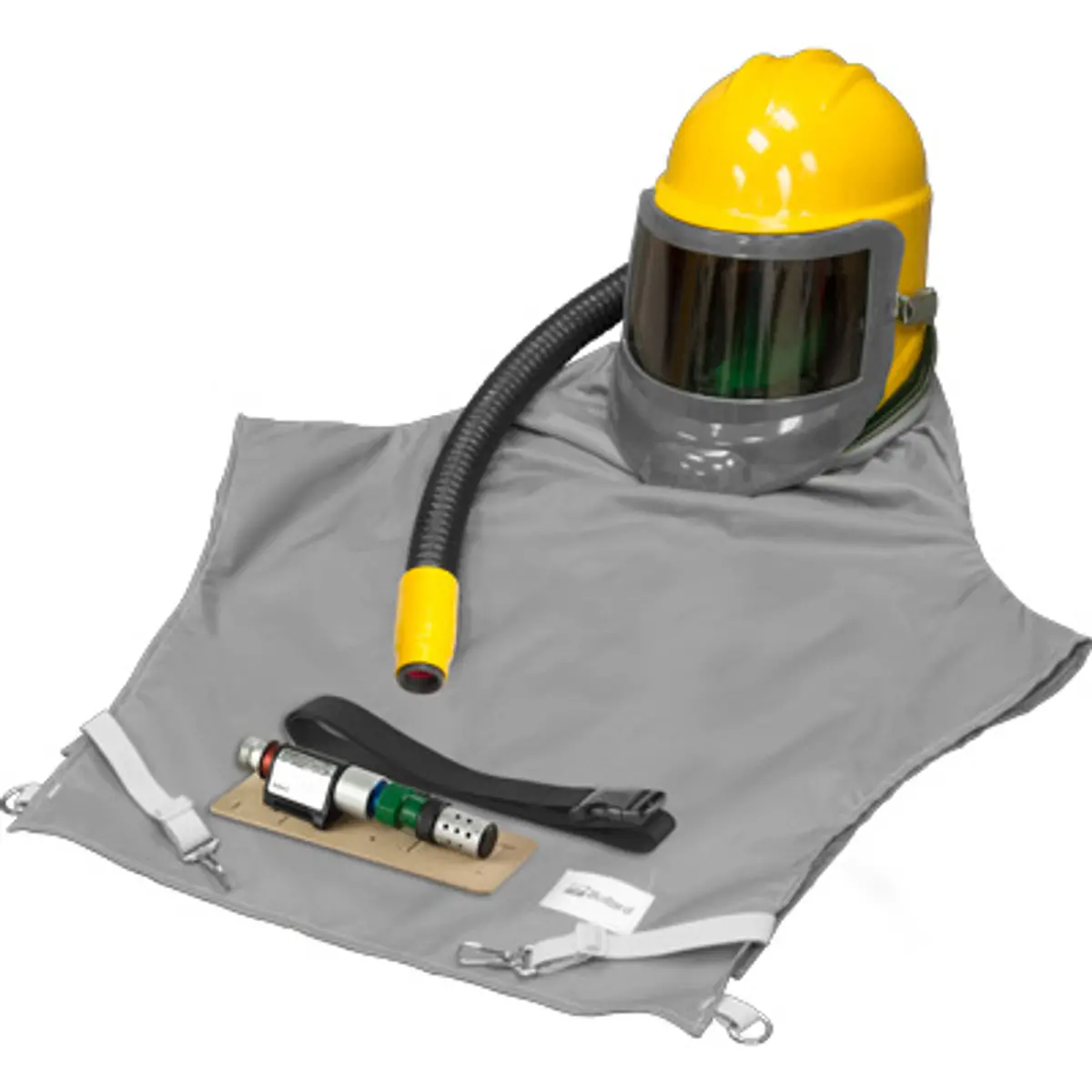 Pirate Brand - Bullard® Genvx® (Gvx), Compressed Air Respirator, Type Ce, 28" Cape 28Vx, Hc2400 Hot/Cold Tube, 1/4" Industrial Interchange 1