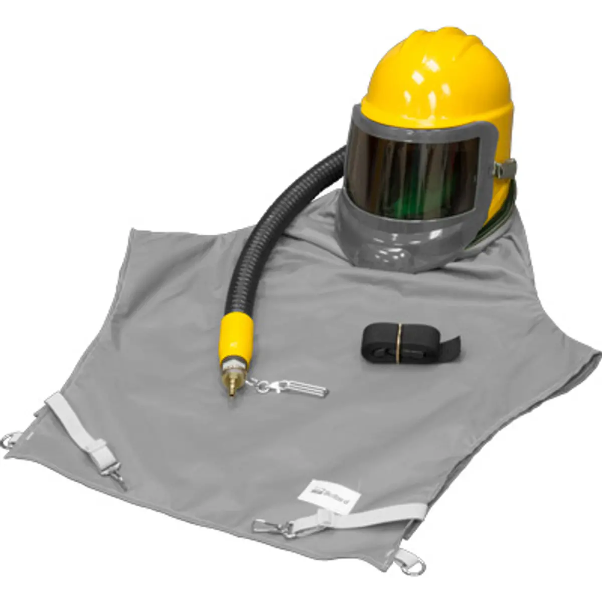 Pirate Brand - Bullard® Genvx® (Gvx), Compressed Air Respirator, Type Ce, 28" Cape 28Vx, F30 Constant Flow, 1/4" Industrial Interchange 1