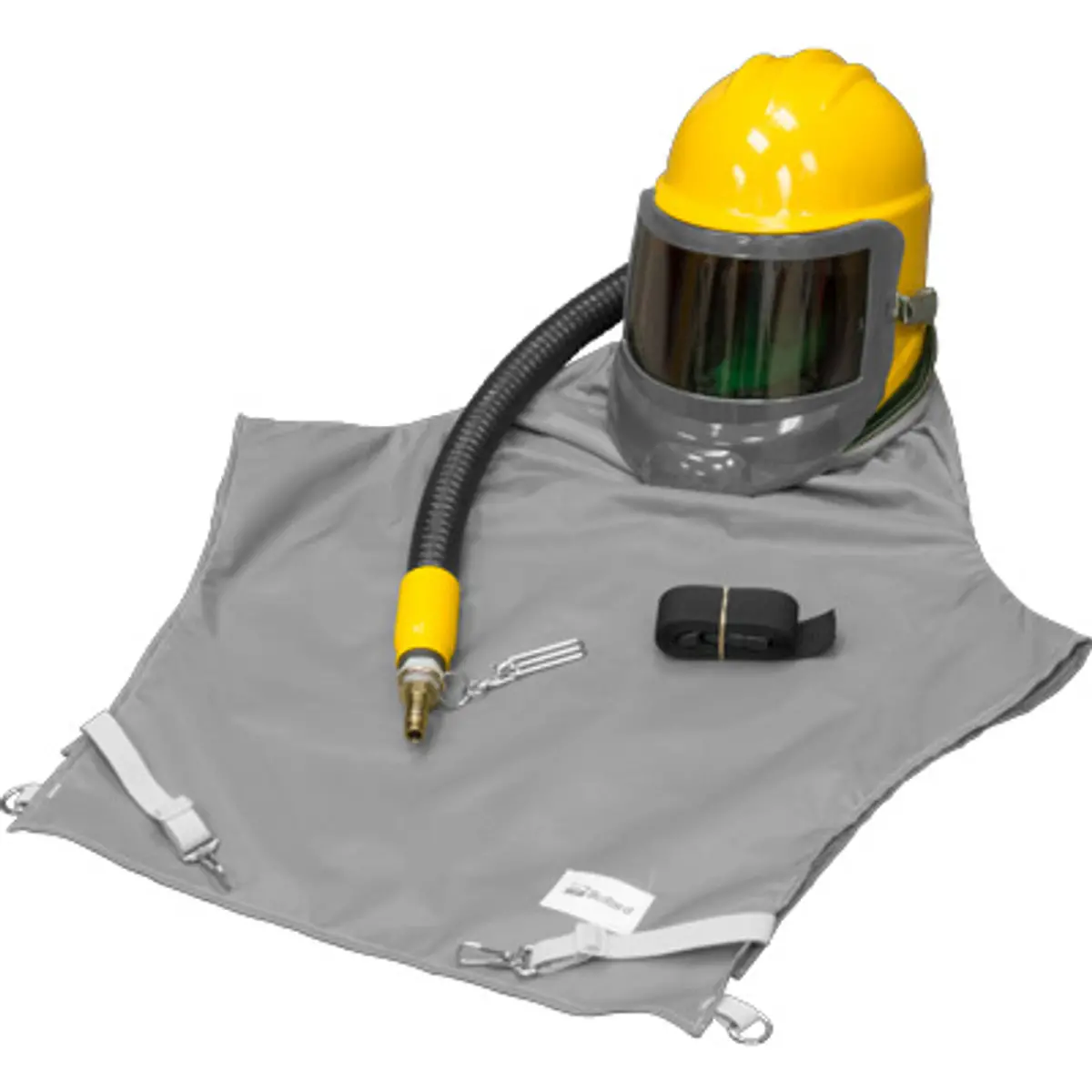 Pirate Brand - Bullard® Genvx® (Gvx), Free Air Pump Respirator, Type Ce, 28" Cape 28Vx, F35 Constant Flow, 1/2" Industrial Interchange 1