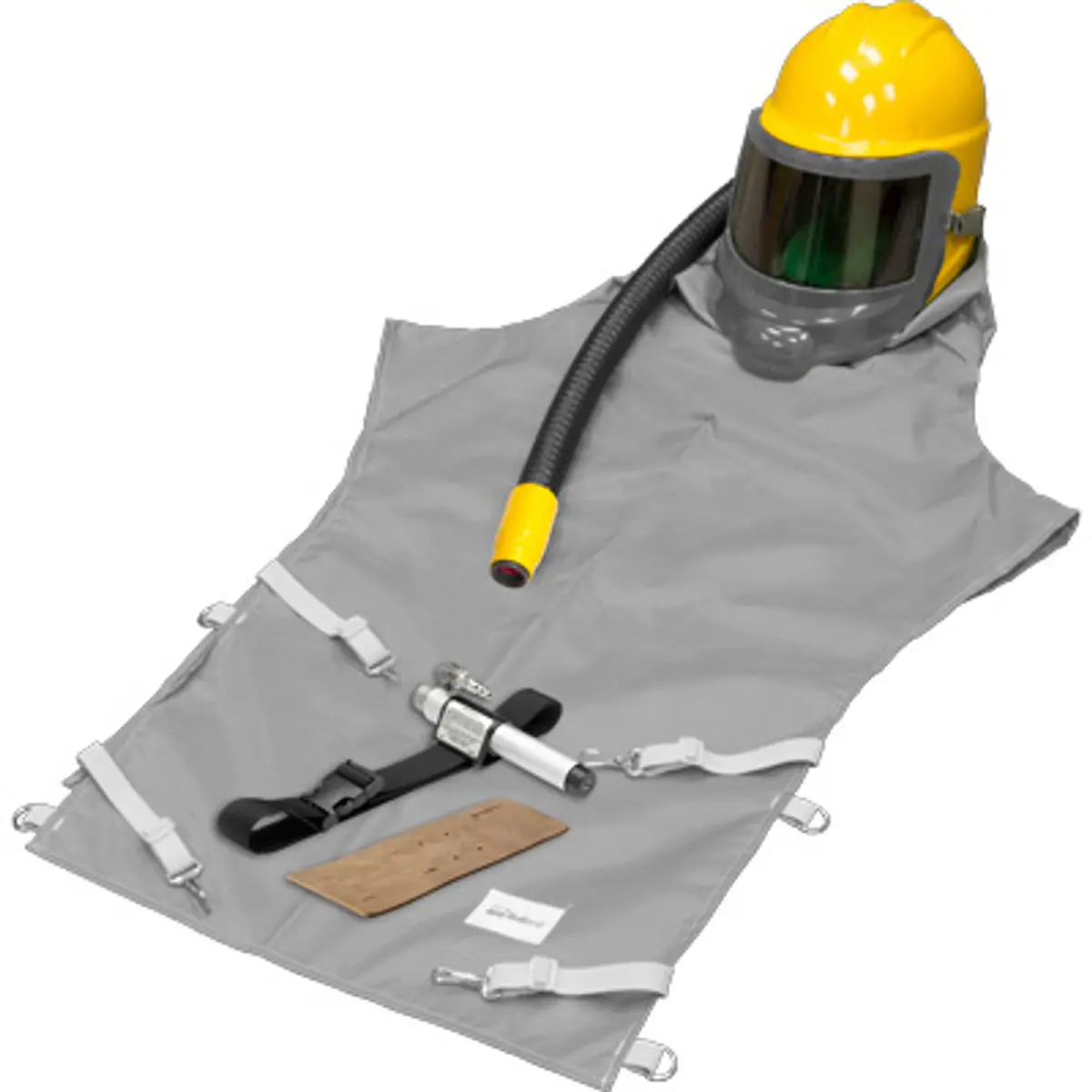 Pirate Brand - Bullard® Genvx® (Gvx), Compressed Air Respirator, Type Ce, 38" Cape 38Vx, Ac1000 Cool Tube, 1/4" Industrial Interchange 1