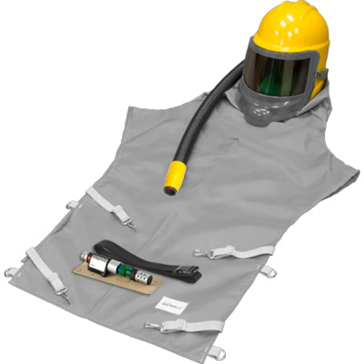 Pirate Brand - Bullard® Genvx® (Gvx), Compressed Air Respirator, Type Ce, 38" Cape 38Vx, Hc2400 Hot/Cold Tube, 1/4" Industrial Interchange 1