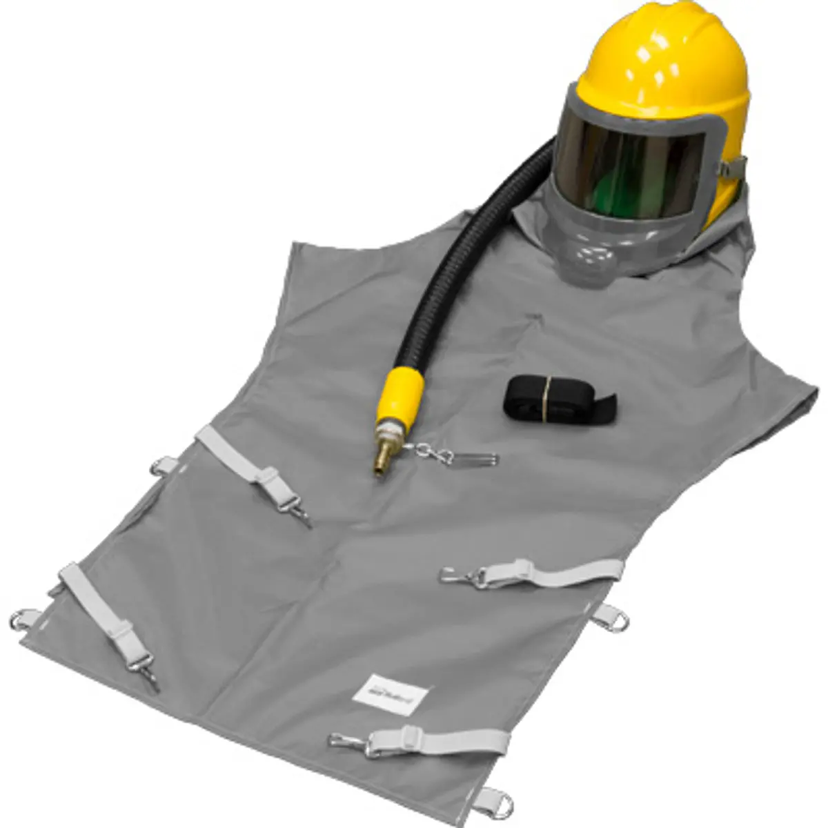 Pirate Brand - Bullard® Genvx® (Gvx), Free Air Pump Respirator, Type Ce, 38" Cape 38Vx, F35 Constant Flow, 1/2" Industrial Interchange 1