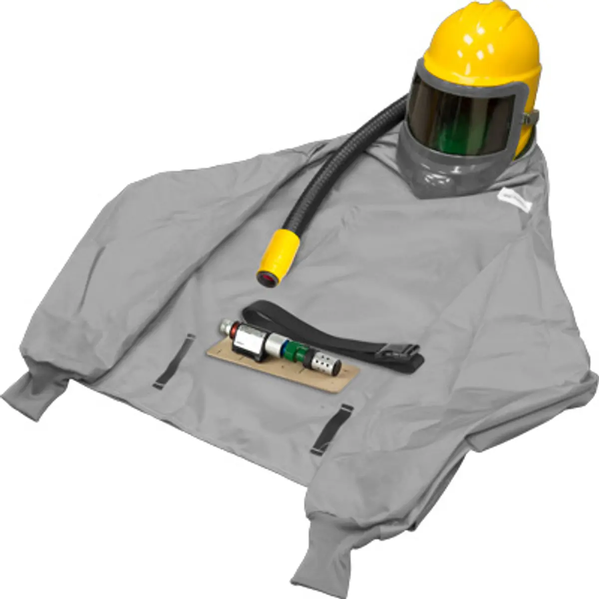 Pirate Brand - Bullard® Genvx® (Gvx), Compressed Air Respirator, Type Ce, 38" Parka Pkvx, Hc2400 Hot/Cold Tube, 1/4" Industrial Interchange 1