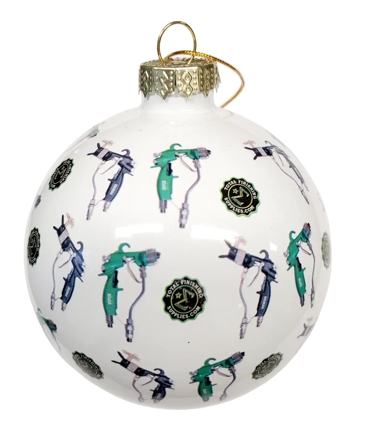 Tfs Custom Christmas Ornament - Round Ball Type 1