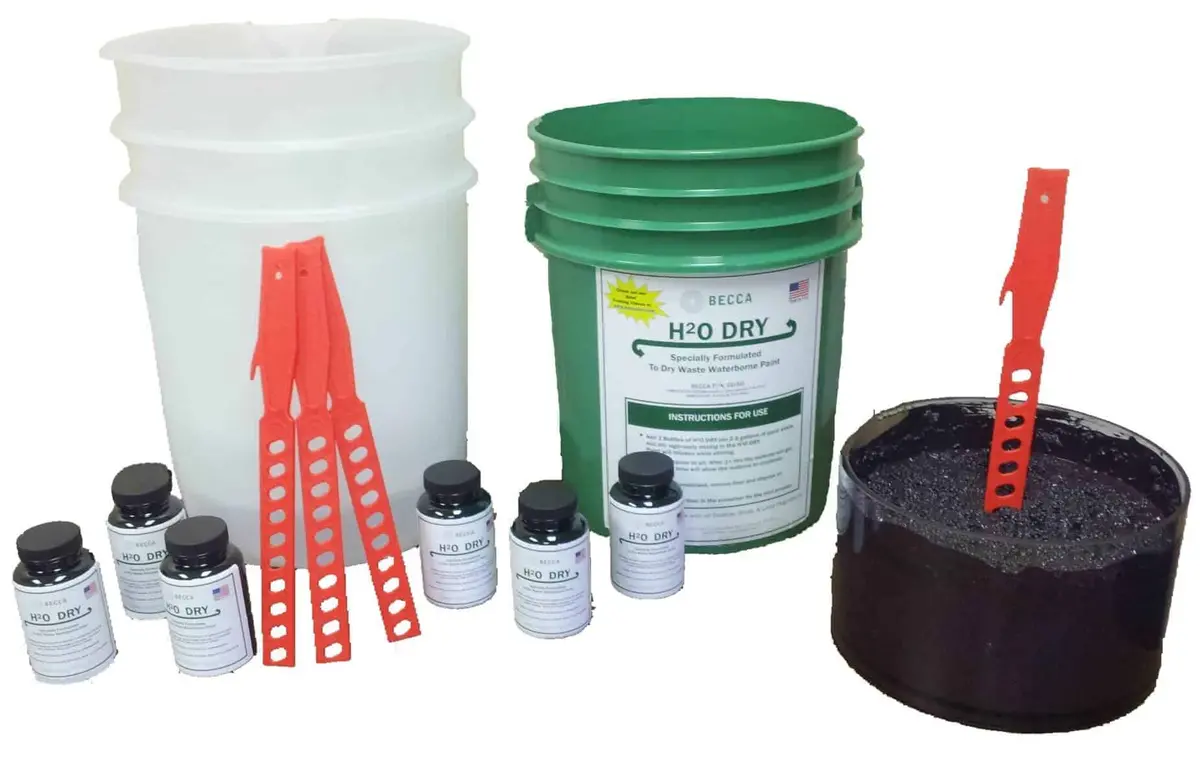 H2o Dry System For Waste Waterborne Paint 1