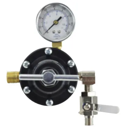 Devilbiss Har-600 Air Regulator, Gauge & Valve, 60 Cfm 1