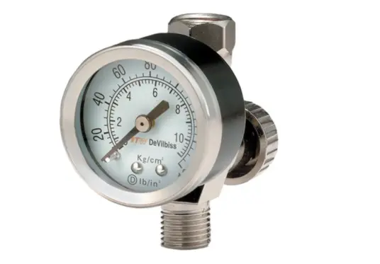 Devilbiss Hav-501 Air Adjusting Valve With Gauge 1