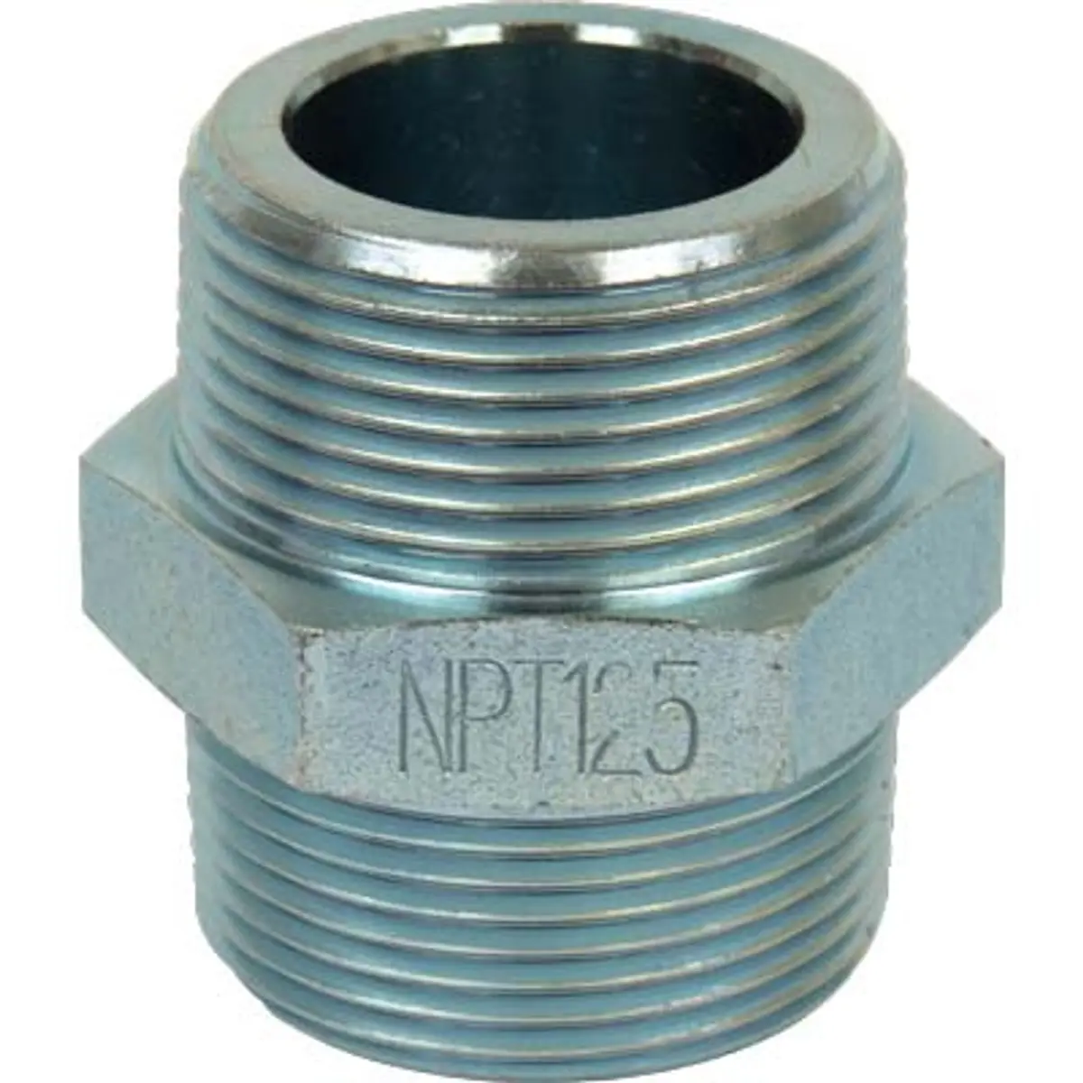Pirate Brand - Schmidt Mfg Style, Hex Nipple, 1-1/4" X 1-1/4" 1