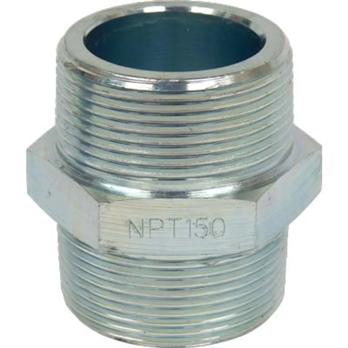 Pirate Brand - Schmidt Mfg Style, Hex Nipple, 1-1/2" X 1-1/2" 1