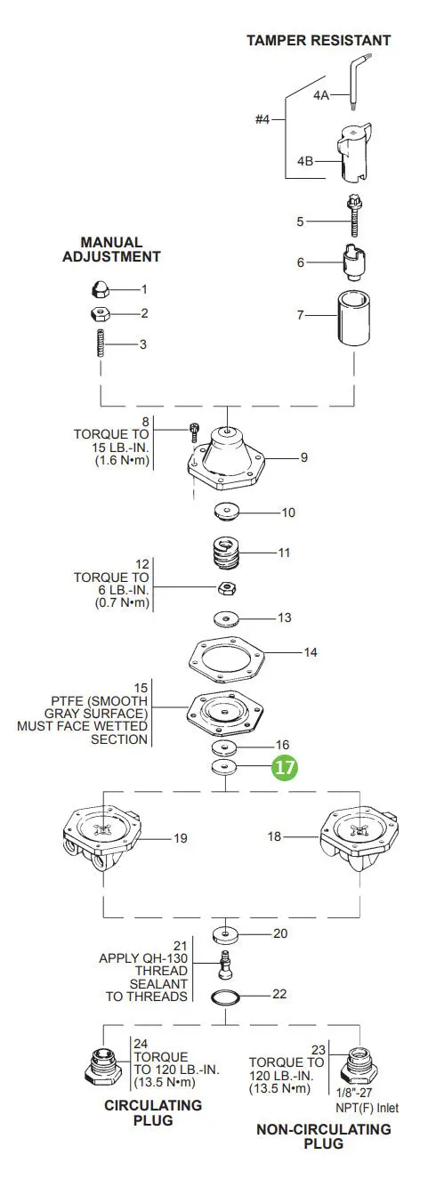 Devilbiss Ssn-54 Stainless Steel Washer 1