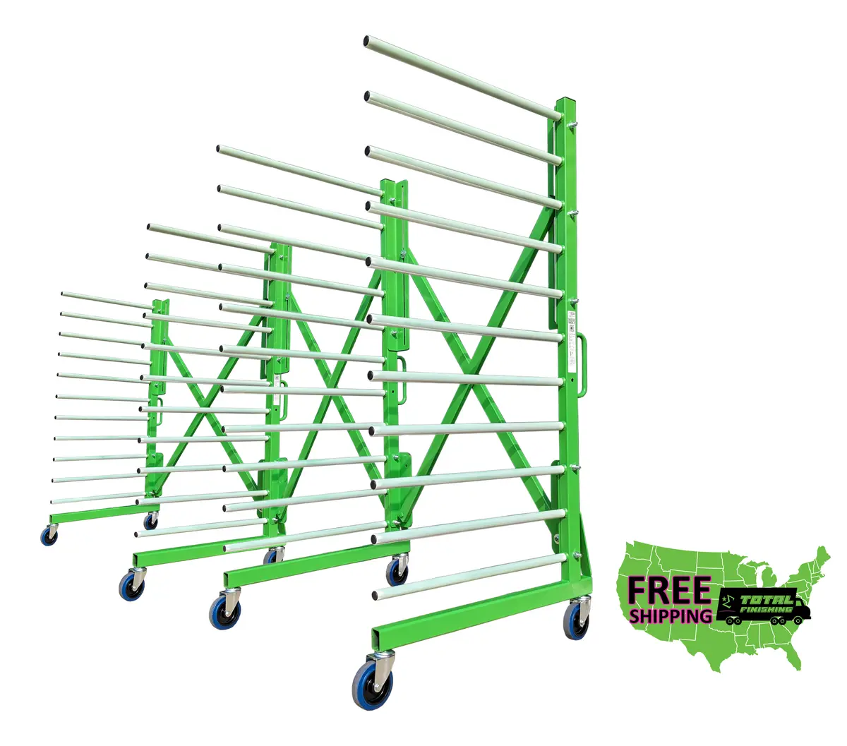 Hulkrack2™ 4Xl Heavy-Duty Paint Drying Rack 1