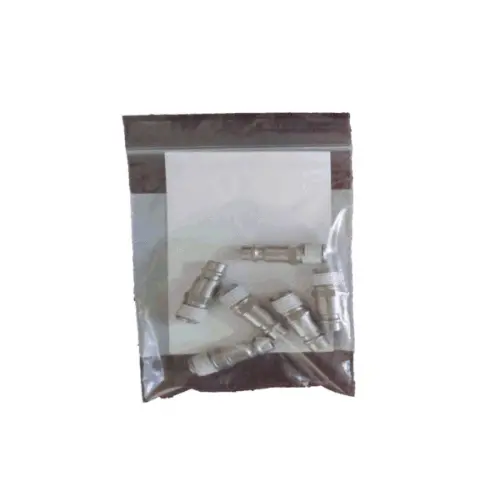 6 High Flow Disconnect Stems - Male - Heavy Duty (Silver) 1