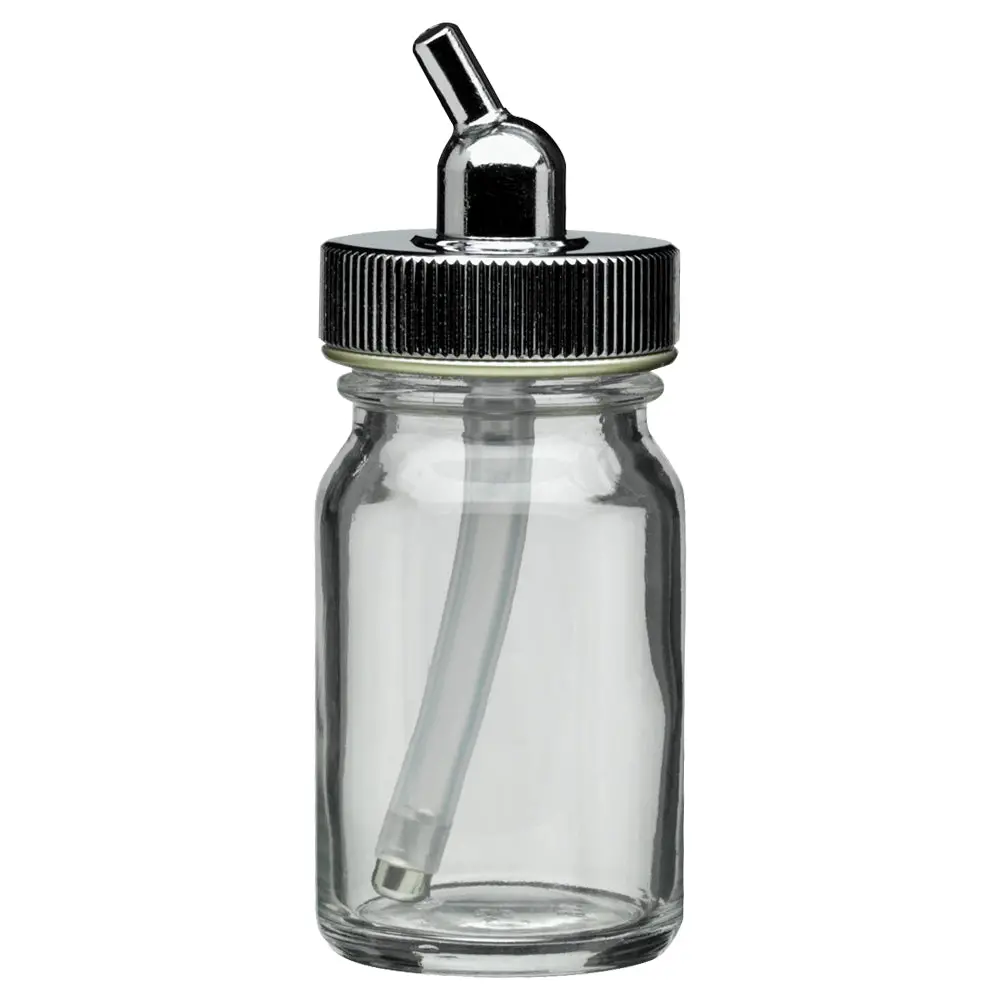 0.75 Oz Glass Bottle Set I4052; Iwata Airbrush 1