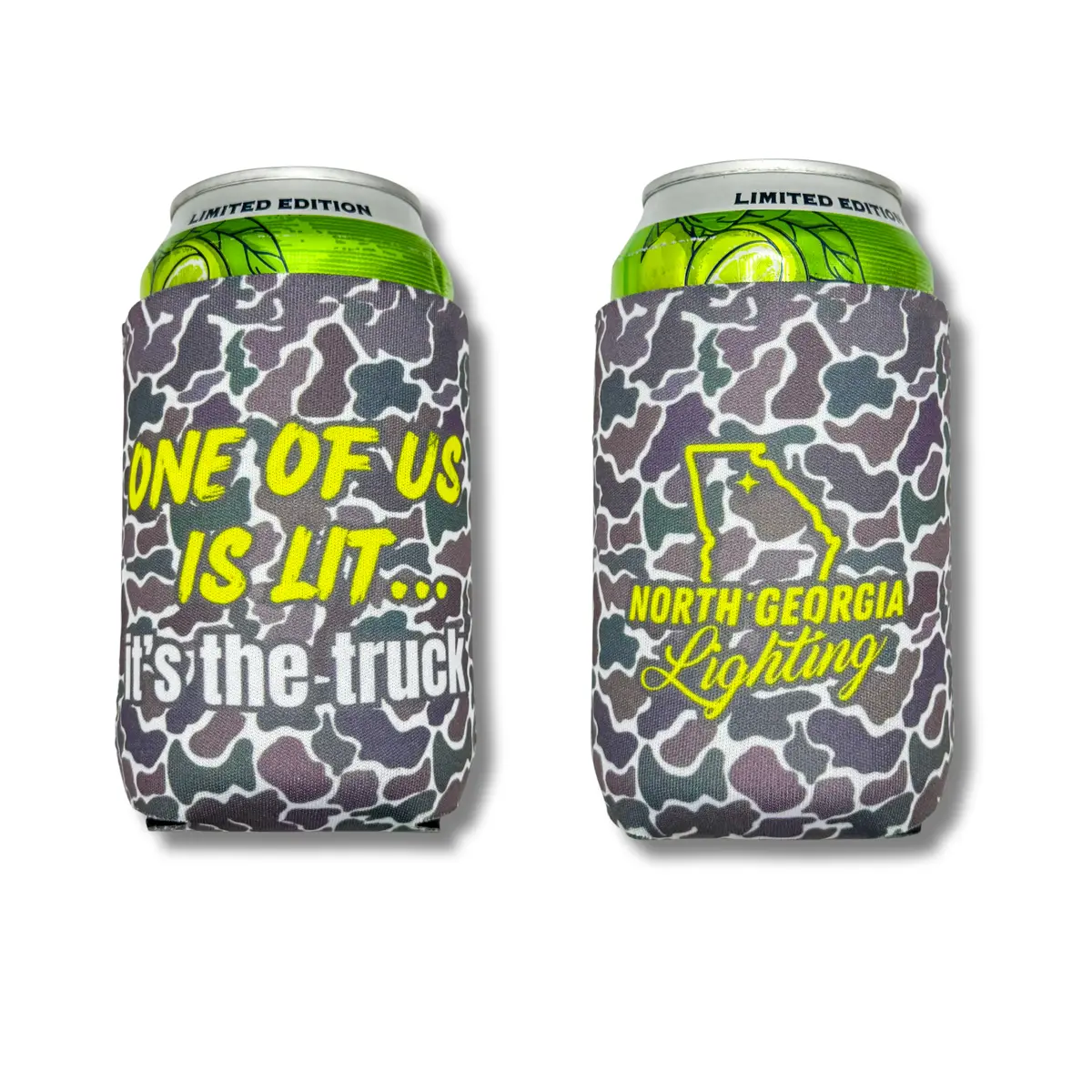 ‘Lit Truck’ Can Koozie 1