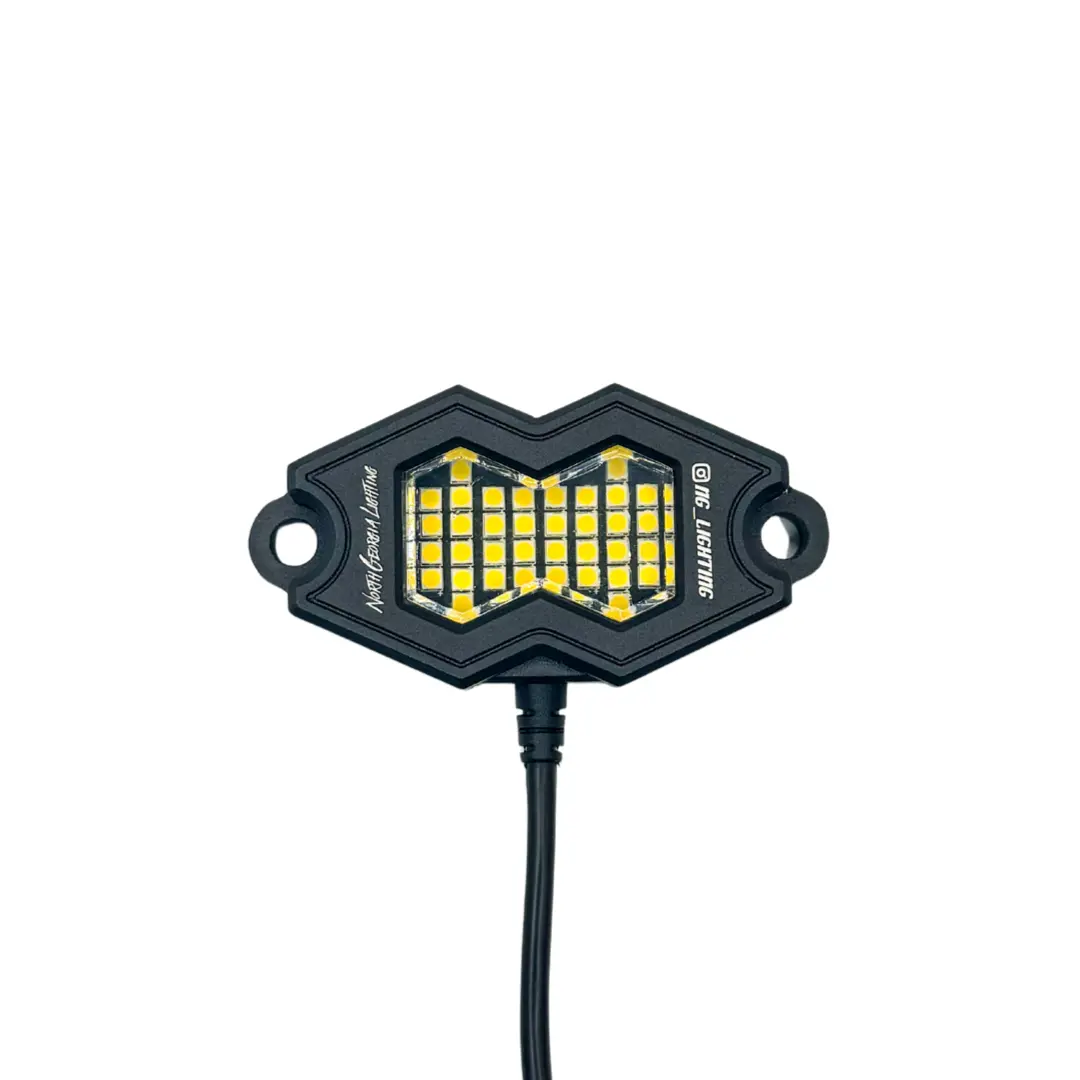 36 Led Pure White Rock Lights 1