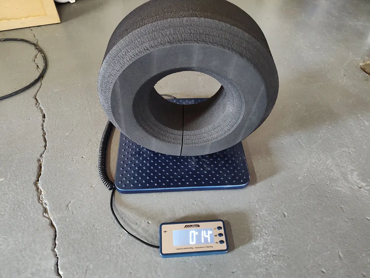 14X7x6 Custom Robot Tire Spine 1