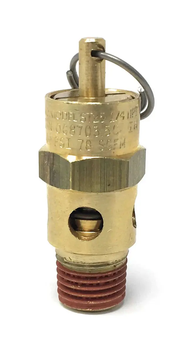 Binks Tia-4080 Pressure Tank Safety Valve - 80 Psi 1