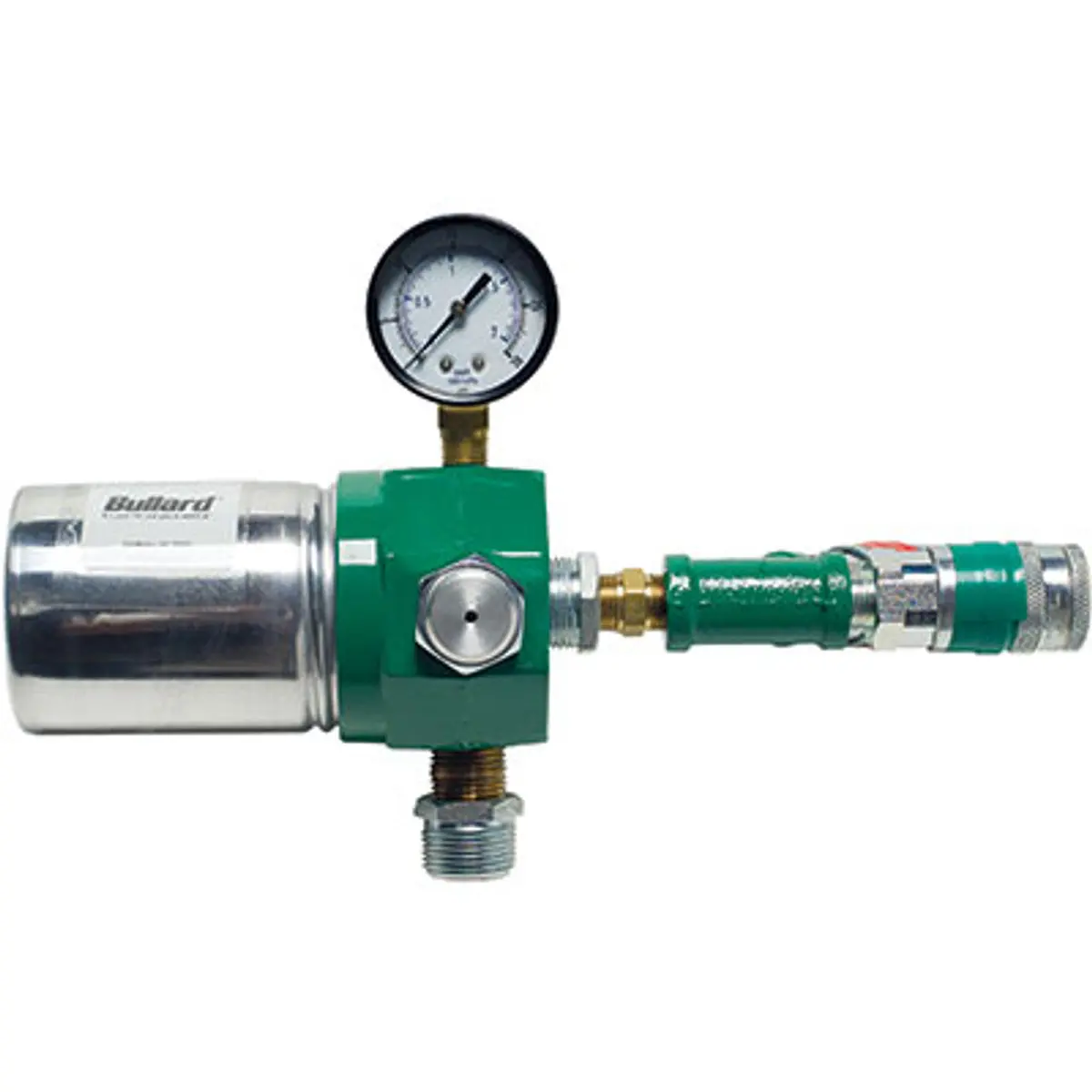 Pirate Brand - Bullard® Edp16, Free Air Pump Inline Filter Assembly, 1/2" Industrial Interchange Quick-Disconnect Coupler, 3/8" Npt 1