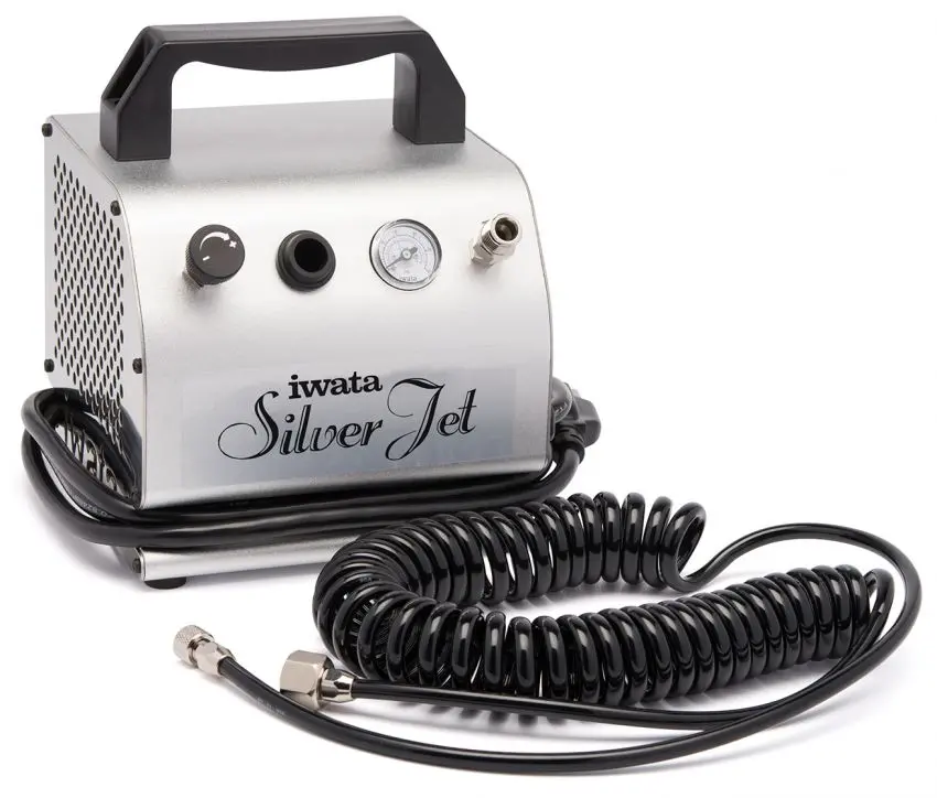 Iwata Silver Jet 110-120V Airbrush Compressor 1