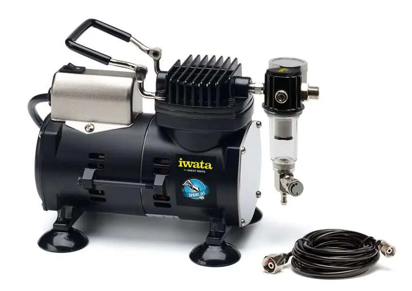 Iwata Sprint Jet 110-120V Airbrush Compressor 1