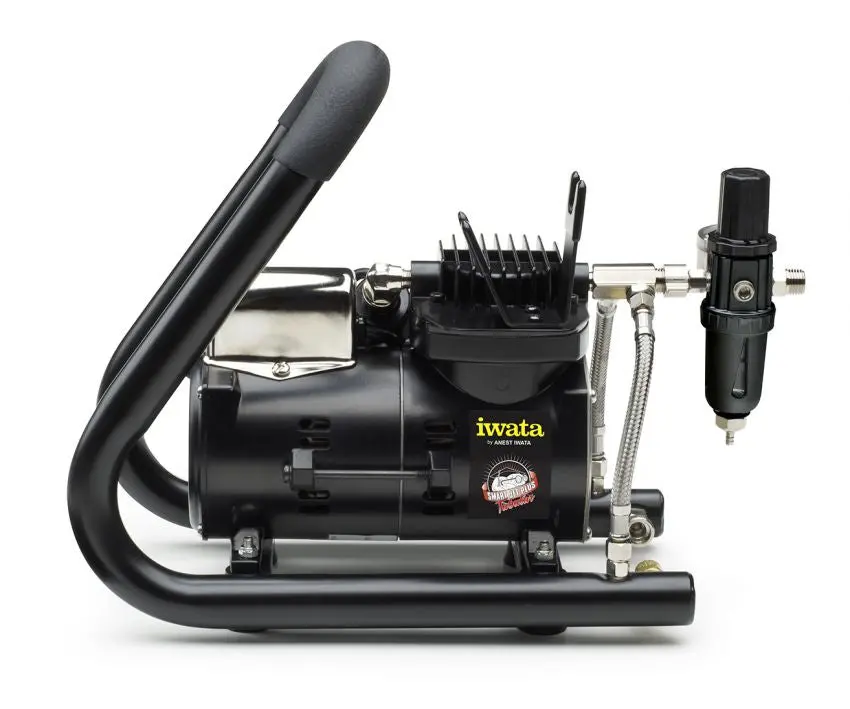 Iwata Smart Jet Plus Tubular 110-120V Airbrush Compressor 1