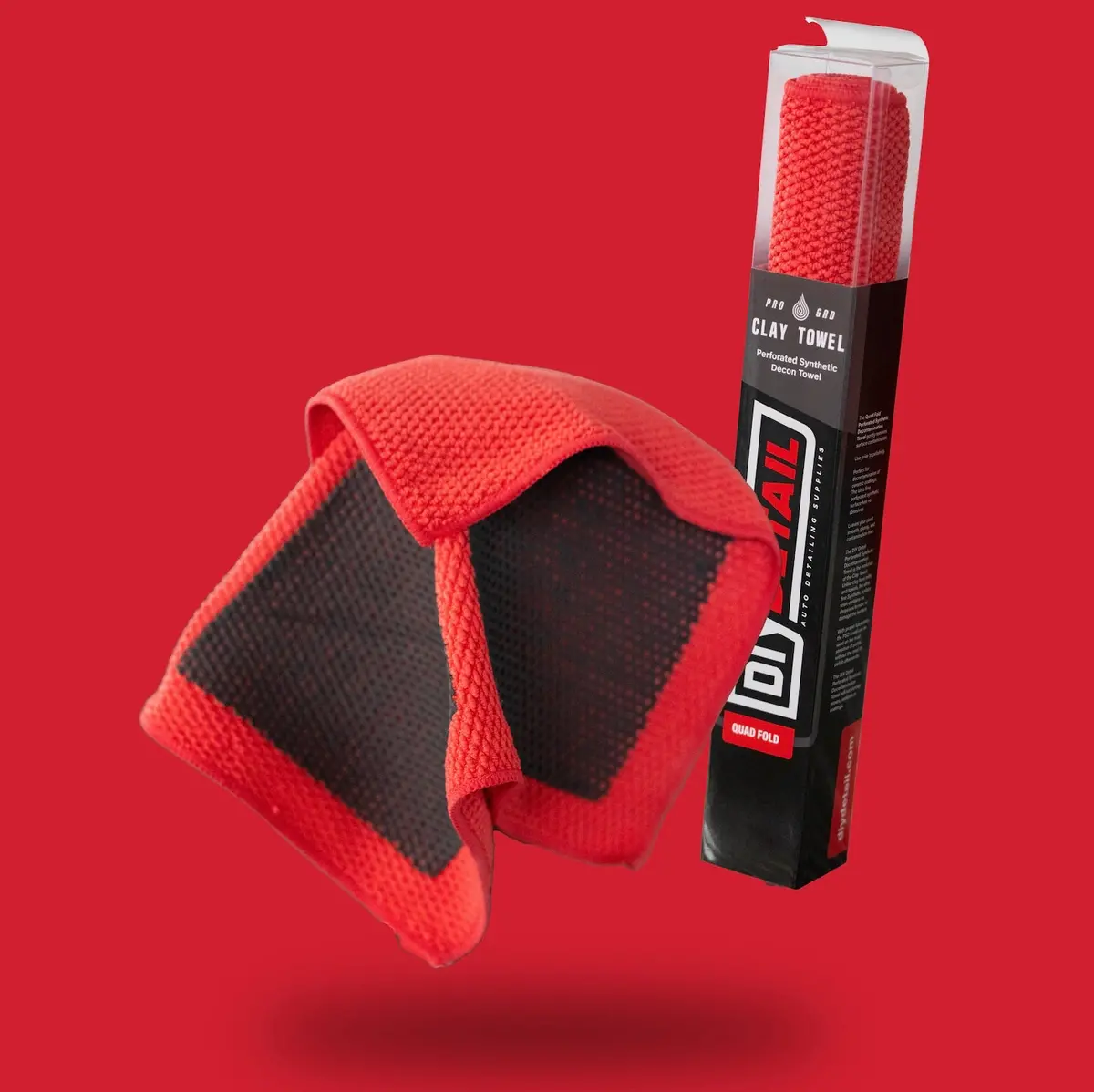 Diy Detail Quad Fold Fine Grade Clay Towel 1