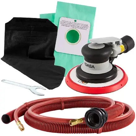Indasa 6" Self-Generating Vacuum Da Sander, 3/32" Orbit 1