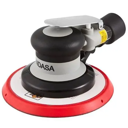 Indasa 6" Central Vacuum Ready Da Sander, 3/32" Orbit 1