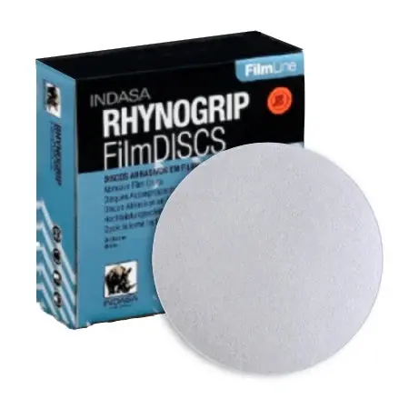 Indasa 5" Filmline Rhynogrip Solid Sanding Discs, 7500F Series 1