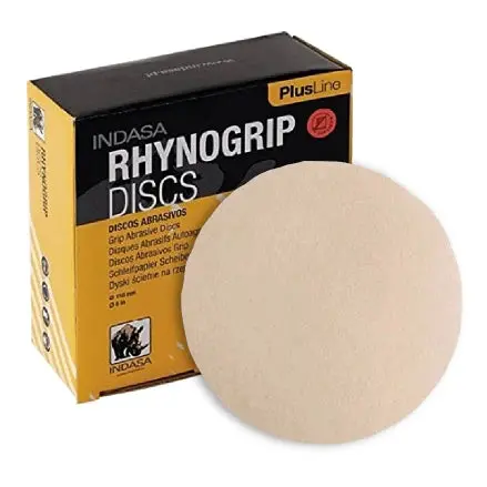 Indasa 5" Rhynogrip Plusline Solid Sanding Discs, 1052 Series 1