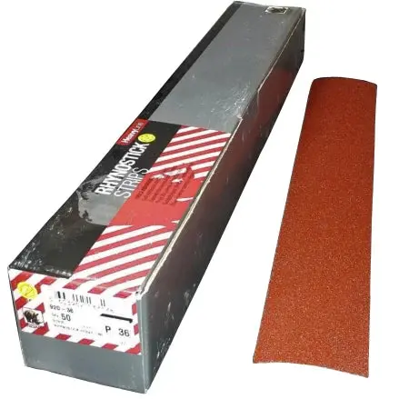 Indasa 2.75" X 16.5" Rhynostick Redline Psa Sanding Board Strips 1