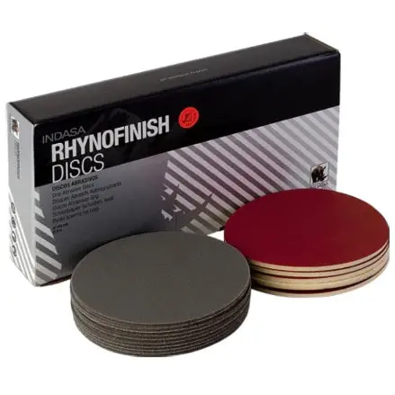 Indasa 3" Rynofinish Microfine Foam Finishing Discs, 320-3000Mf 1