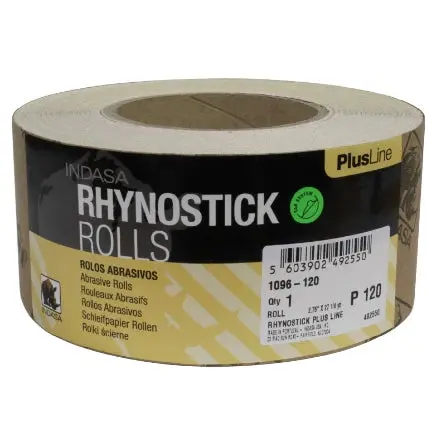 Indasa 2.75" Rhynostick Plusline Psa Long Board Sanding Rolls, 1096 Series 1