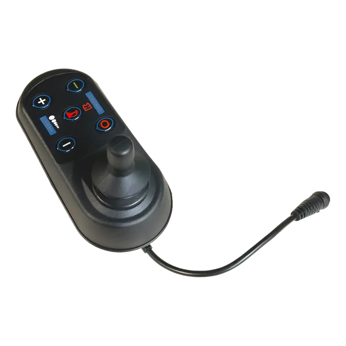 Joystick Controller For Older Style Air Hawk, Electra 7, Eagle Hd, Falcon, E-Wheels Ew-M45 & Fold & Go Power Chairs | 4-Pin Connector | Includes Charging Adapter 1