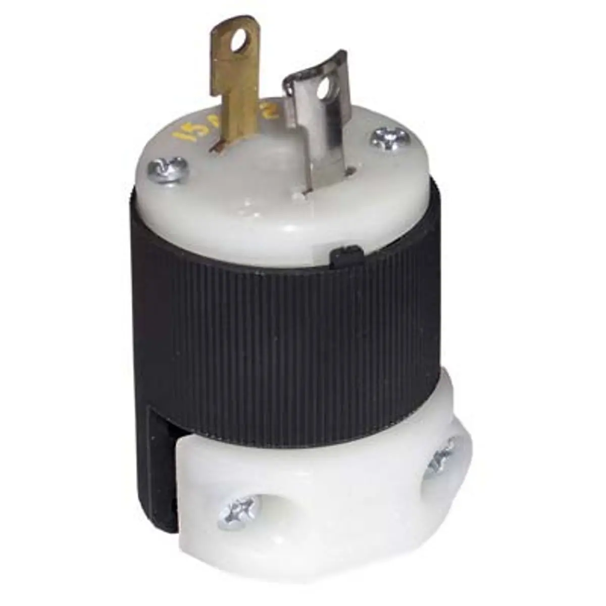 Pirate Brand - Male Twist-Lock Connector, 2 Prong 1