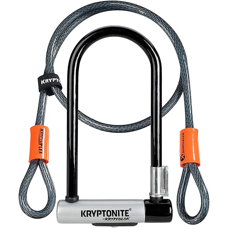 Kryptolok Std U-Lock With 6" Flex Cable $60 1